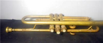 VINTAGE TRIOMPHE BRASS TRUMPET  