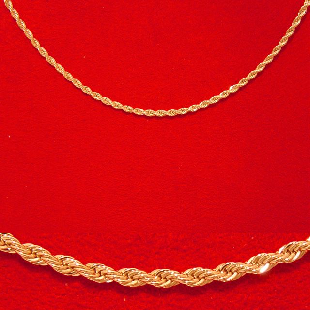 NEW 14K HEAVY GOLD GP ULTIMATE 7mm HERRINGBONE NECKLACE FAST FREE SHIP 
