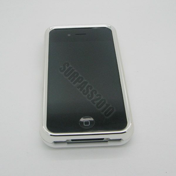 Deluxe Back hard case cover holder stand skin for Apple iPhone 4/4G 4S 