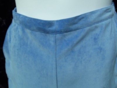 ALFRED DUNNER 14 PETITE MED PROPORTION PANTS PERIWINKLE  
