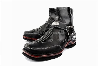 310 Motoring Mens Shoes Duxford 31184 Black  