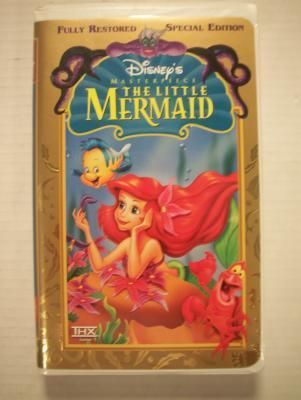 Disneys Masterpiece The Little Mermaid Childrens VHS 786936057720 