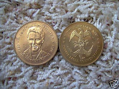 Elvis Presley Double Eagle Commemorative Medal  