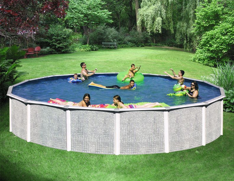 SWIMMING POOL PACKAGE 27 x 52 ABOVE GROUND ROUND  