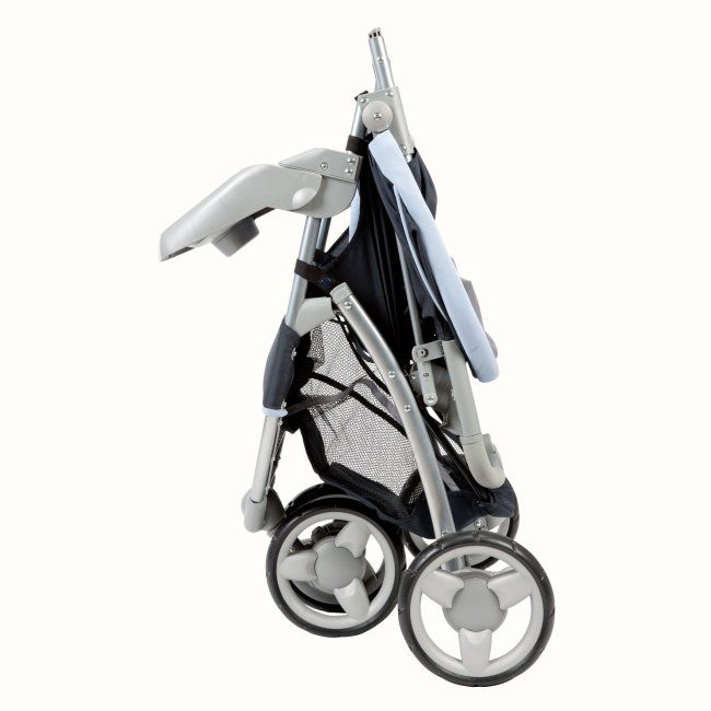 Safety 1st 3 Ease Wheel Baby Stroller & Car Seat Travel Set  Midnight 