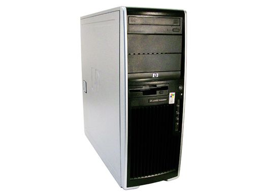FAST HP XW4400 TOWER CORE 2 DUO 1.86GHz CDRW+DVD COMPUTER XP 3 PRO 