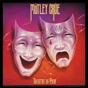 MOTLEY CRUE theatre of pain cd/lp album cover STICKER   color 