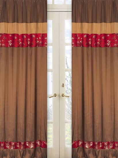   window panels for oriental garden bedding sets by panel orientalgarden