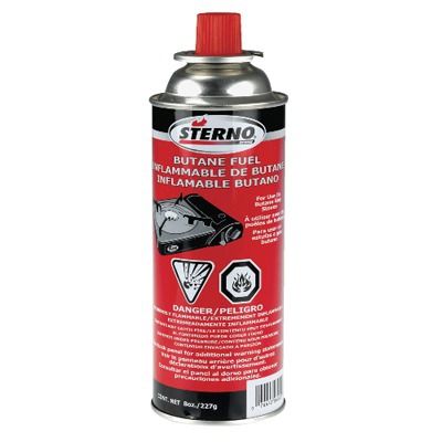 Sterno   ST06000   Butane Fuel Cartridge Sterno   Canned Heat 